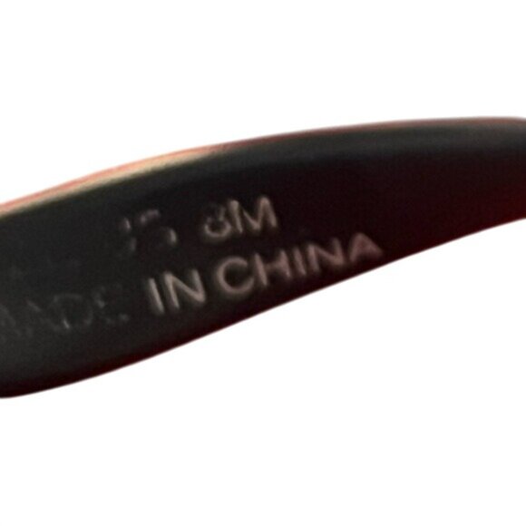 Juicy Couture Y2K Red & Black Striped Wedge Flip-Flops - Picture 10 of 10